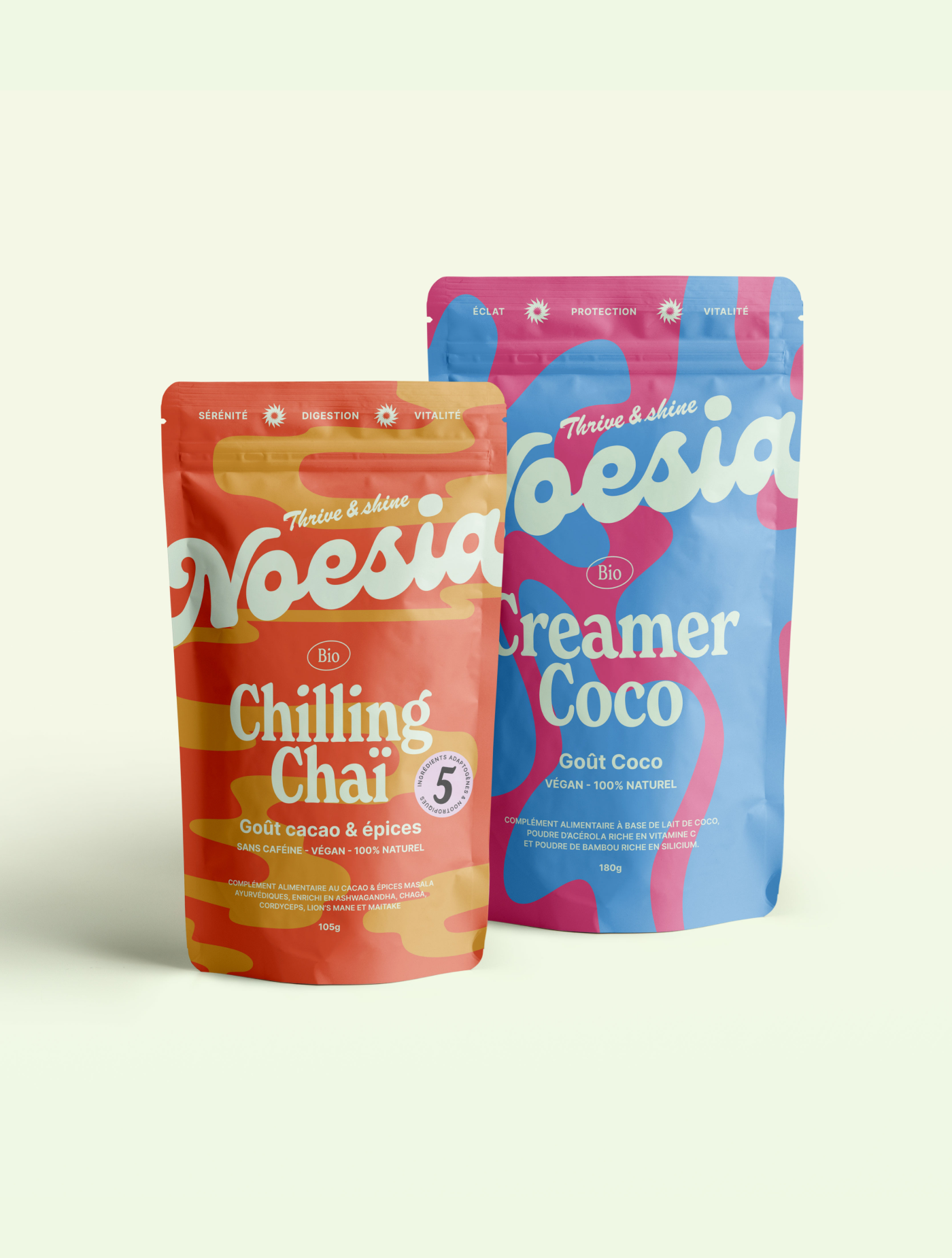 Chilling Chaï + Creamer Coco
